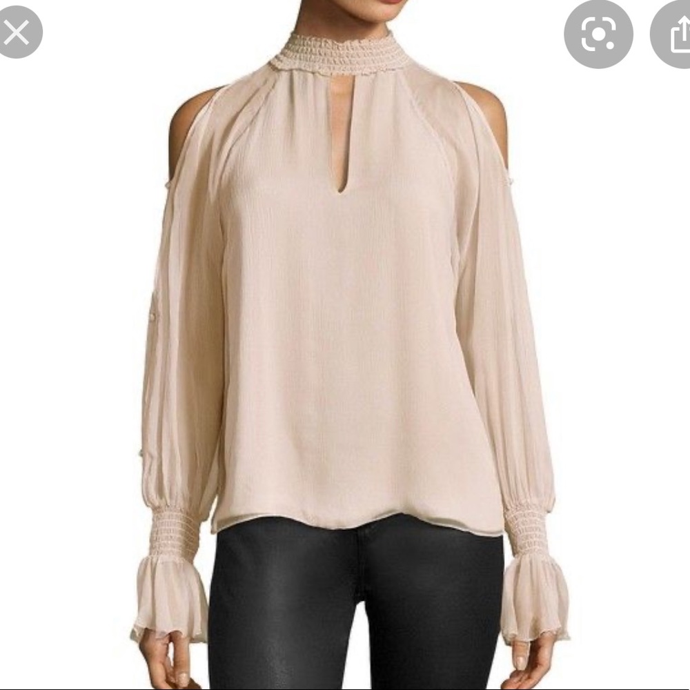 Parker Sabrina Choker Blouse